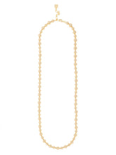 Load image into Gallery viewer, Long Gold Bead Necklace
