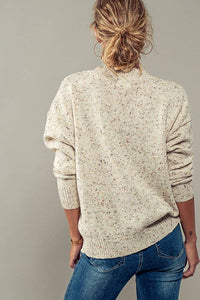 Sustainable Speckle Knit Sweater