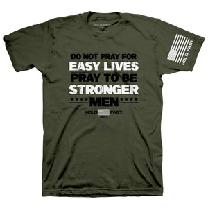 Hold Fast Mens T-Shirt Stronger Men