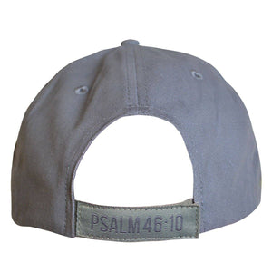 Kerusso Mens Cap Be Still: Dark Grey Green