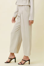 Load image into Gallery viewer, Warm Grey Wide Leg Trouser