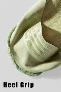 No Show Non Slip Sage Socks