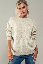 Load image into Gallery viewer, Sustainable Speckle Knit Sweater