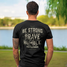 Load image into Gallery viewer, Hold Fast Mens T-Shirt Brave Strong Humble