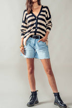 Load image into Gallery viewer, Cozy and Free Striped Cardigan