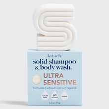 Load image into Gallery viewer, Ultra Sensitive Shampoo &amp; Body Wash Bar Fragrance-Free