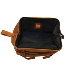 Load image into Gallery viewer, Handcrafted Leather Uptown Travel Bag in Cafe