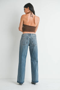 Low Rise Slouch in Vintage Wash