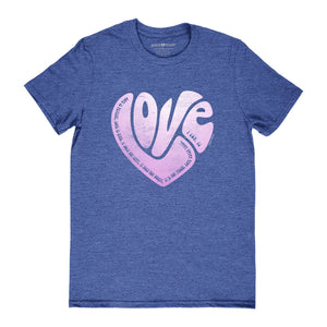 Grace & Truth Womens T-Shirt Love Heart