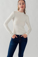 Load image into Gallery viewer, Hailee Cable Knit Mock Turtleneck