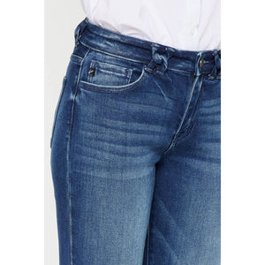 KanCan Mid Rise Slim Straight