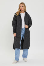 Load image into Gallery viewer, Puffer Long Coat