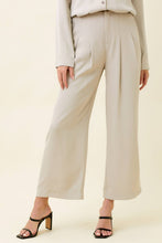 Load image into Gallery viewer, Warm Grey Wide Leg Trouser