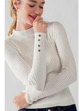 Load image into Gallery viewer, Hailee Mock Cable Turtleneck