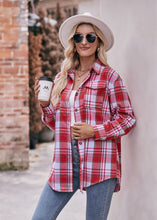 Load image into Gallery viewer, Crisp Morning Plaid Button Down Shirt