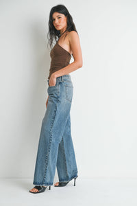 Low Rise Slouch in Vintage Wash