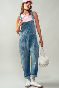 Cari Denim Overalls