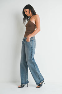 Low Rise Slouch in Vintage Wash