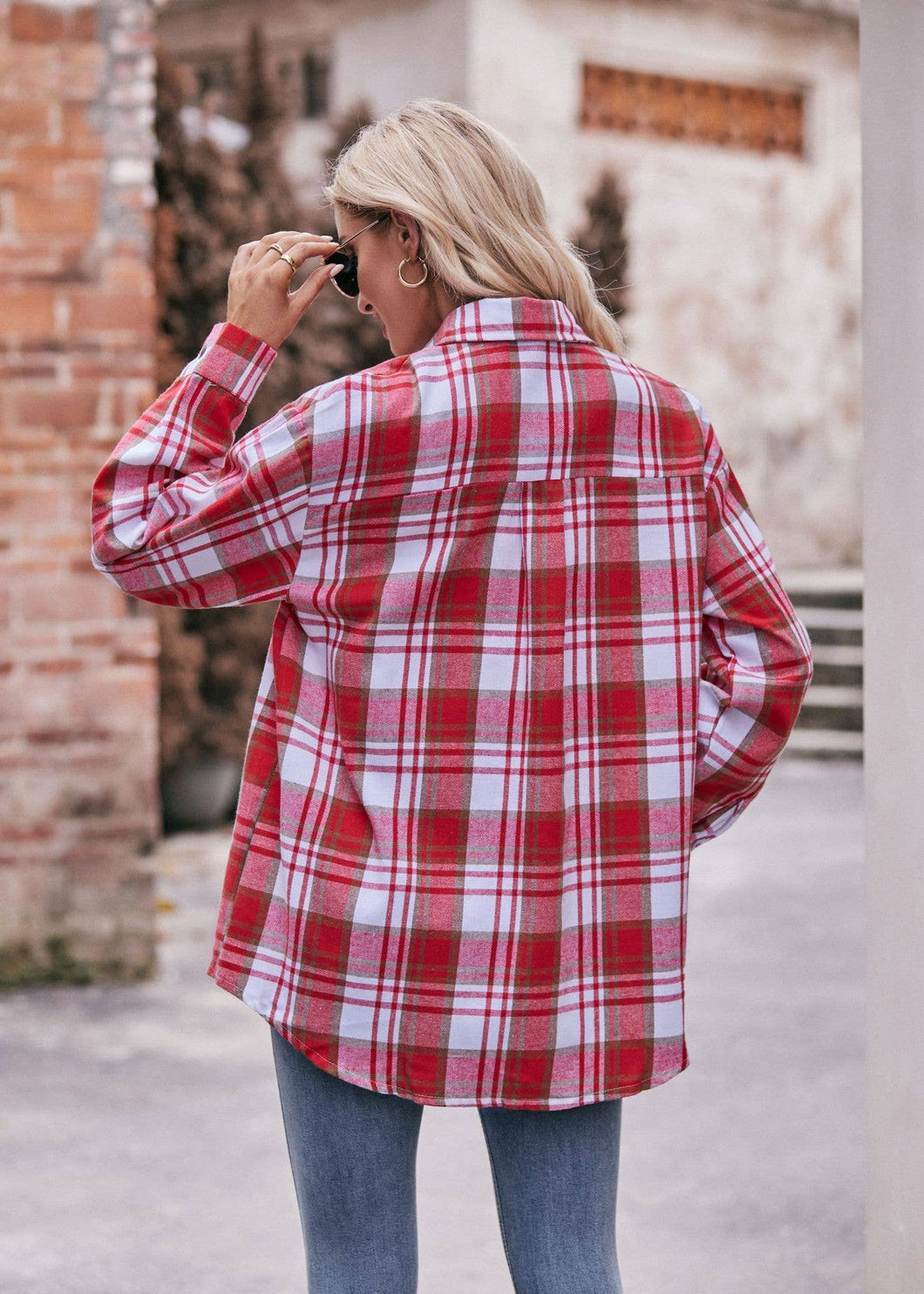 Crisp Morning Plaid Button Down Shirt