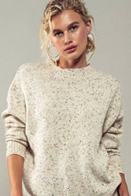 Load image into Gallery viewer, Sustainable Speckle Knit Sweater