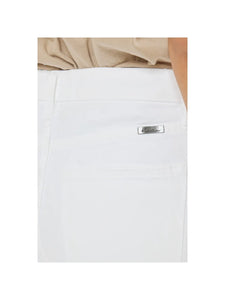 Kan Can High Rise White Denim