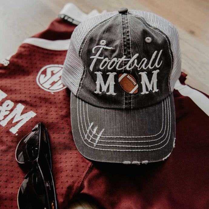 Football Mom  Trucker Hat