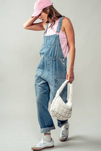 Cari Denim Overalls