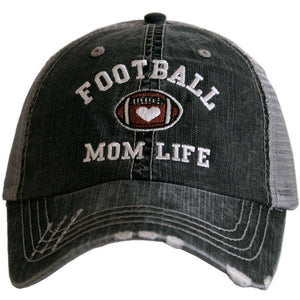 Football Mom Life Trucker Hats