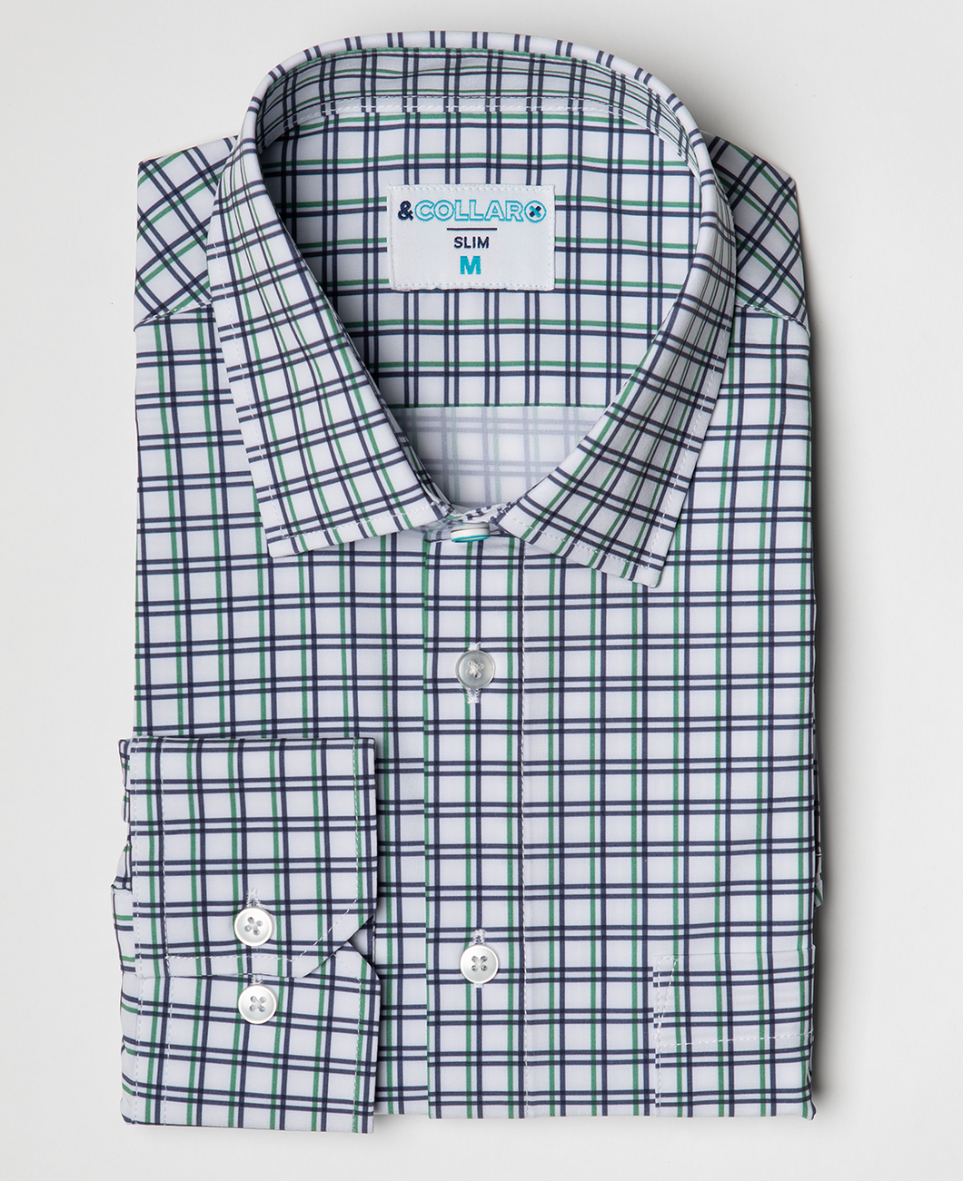 Mens Long Sleeve Button Down - Waterloo Athletic Fit