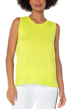 Load image into Gallery viewer, Limelight Sleeveless Sweater w/ Side Slit