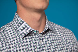 Mens Long Sleeve Button Down - Waterloo Athletic Fit