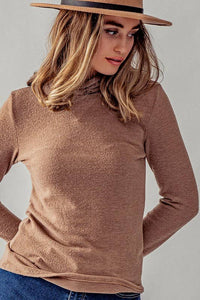 Wavy Edge Turtleneck