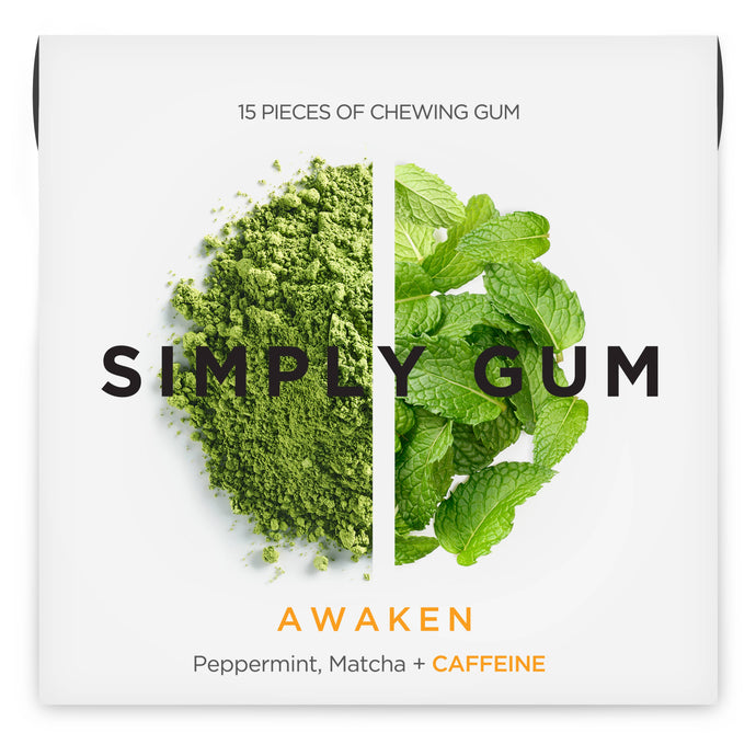 Awaken Caffeine Natural Chewing Gum