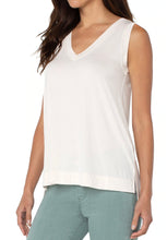 Load image into Gallery viewer, Sleeveless V Neck Tee