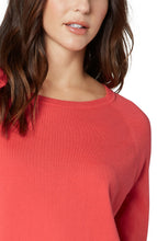 Load image into Gallery viewer, Cozy Chic Raglan Sweater in Coral