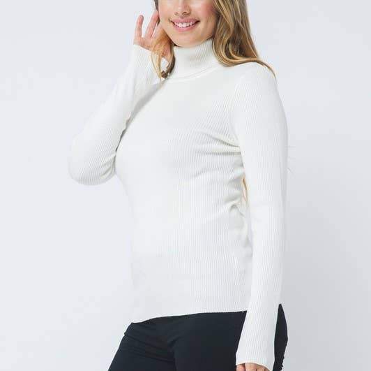 Ribbed Turtleneck