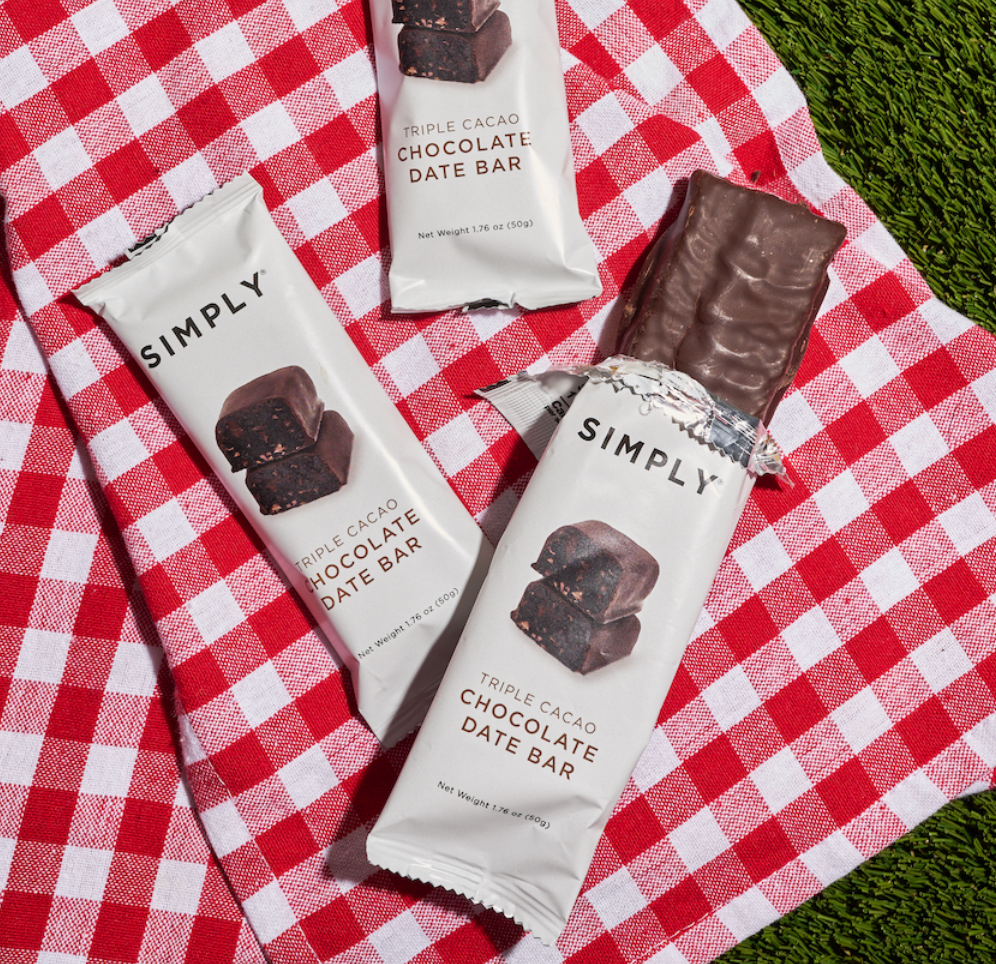 Chocolate Date Bars - Triple Cacao (50g Bars)