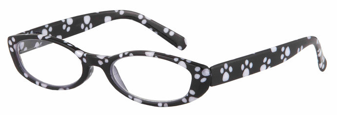 Paws Black Reading Glasses