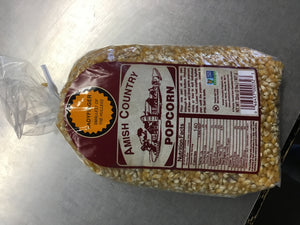 Amish Country Popcorn - 2lb Bag of Ladyfinger Hulless Popcorn