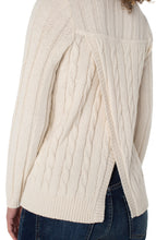 Load image into Gallery viewer, Long Sleeve Cable Rib Sweater