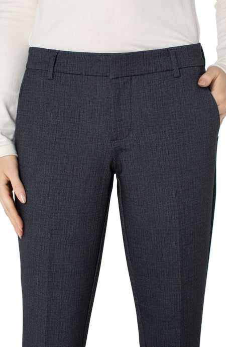 Kelsey Trouser Grey/ Black Etched Pattern