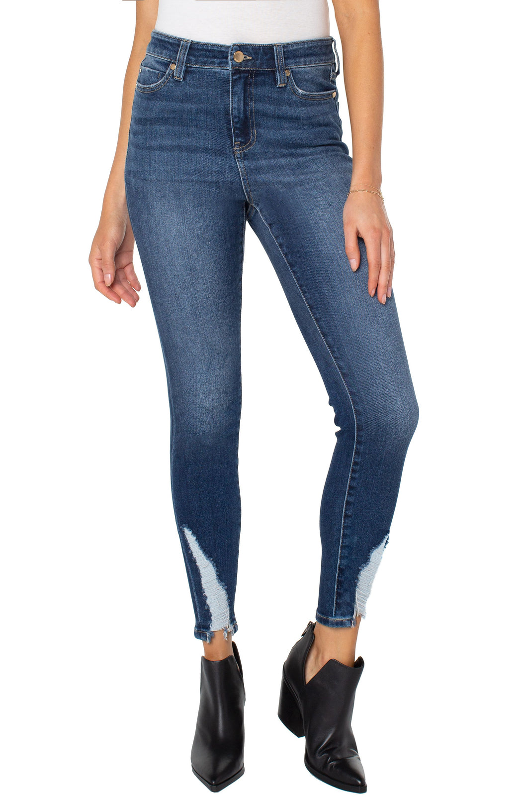 Abby High Rise Ankle Skinny 28