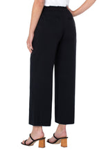 Load image into Gallery viewer, Pull On Tie Waist Wide Leg Ankle Pant