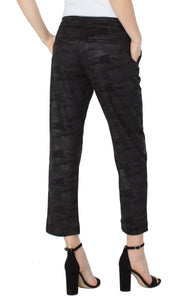 Pull on Ankle Trouser with Pin tucks