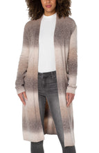 Load image into Gallery viewer, Open Front Long Line Cardigan Sweater