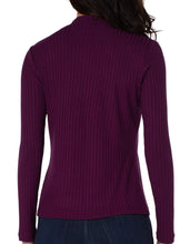Load image into Gallery viewer, Mock Neck Long Sleeve Knit Top